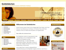 Tablet Screenshot of goldstuebchen.de